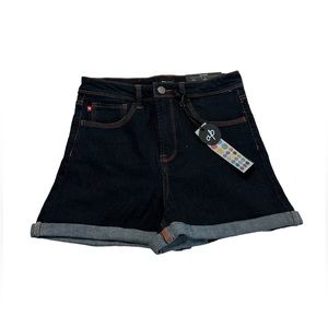 April Jeans Fit Leg Relaxed High Rise Short Jeans Size Medium